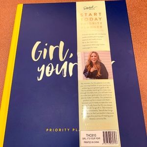 Rachel Hollis- Girl It's Your Year Planner